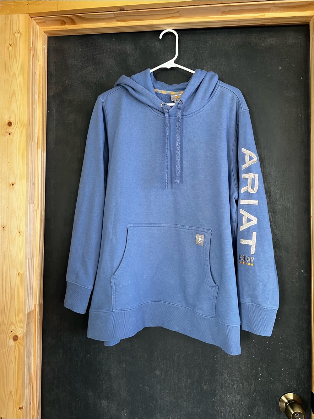 Ariat Rebar Navy Blue Pullover Hoodie